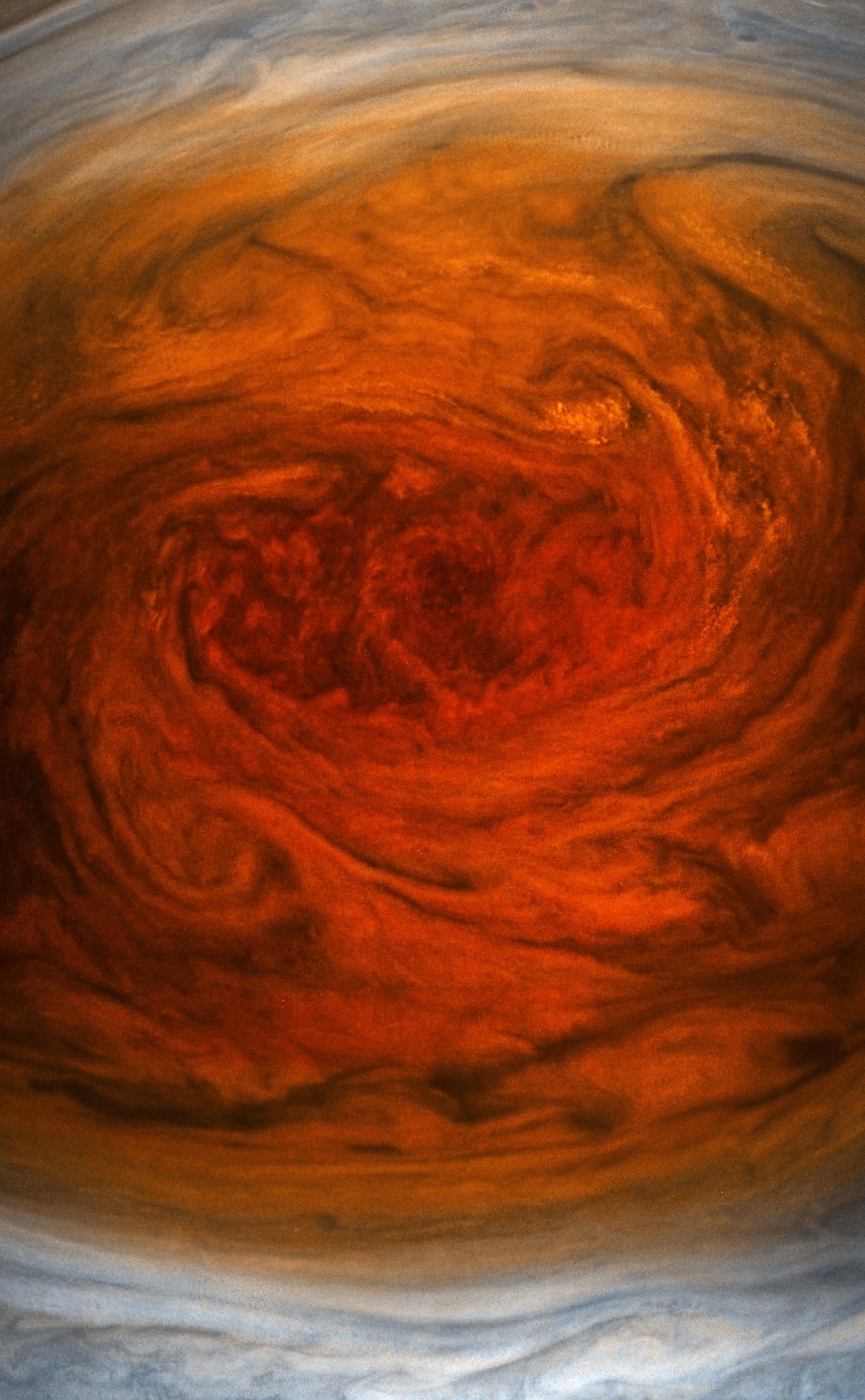 Первые снимки Большого красного пятна Юпитера - 2