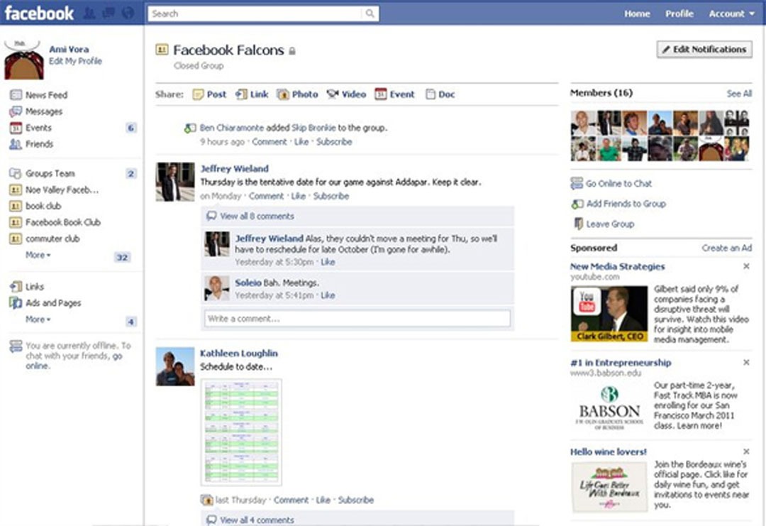 Какая на самом деле разница между страницами, группами и профилями в Facebook? 6
