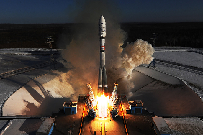  inSpace Forum:Soyuz-2.1a with 11 satellites entered space orbiti 3